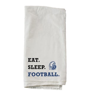 Eat Sleep Football Drake University Towel